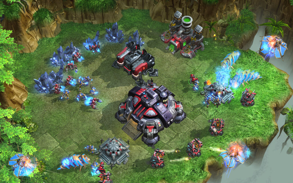 Starcraft 2, a more modern RTS from Blizzard Entertainment