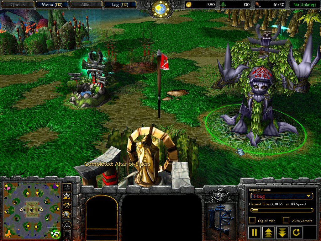 Warcraft 3, a classic RTS